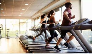 Indoor Fitness Club Gym